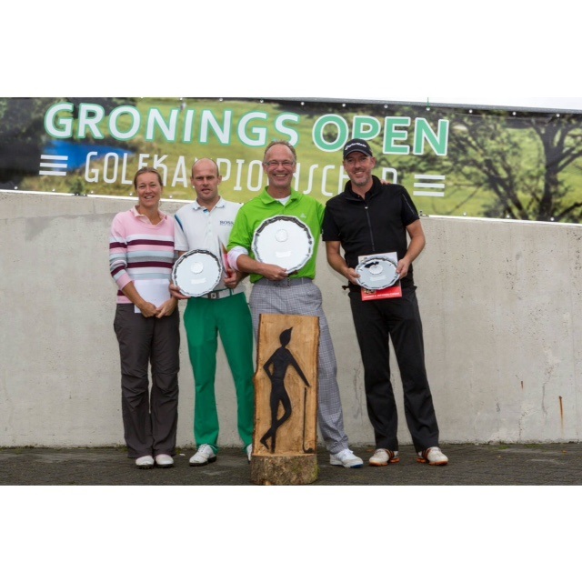 de trotse winnaars van het eerste Gronings Open in 2014!